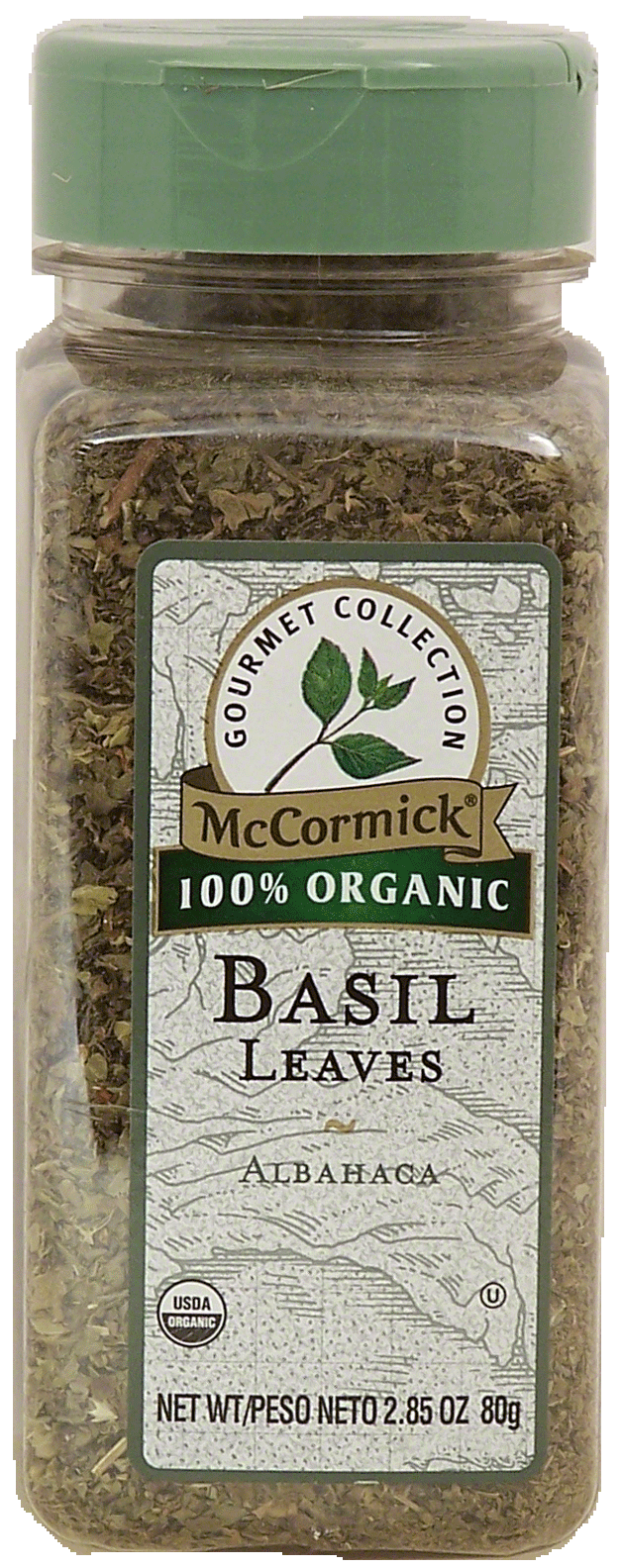 McCormick Gourmet Collection basil leaves, 100% organic Full-Size Picture